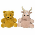 10" Bear/Tan Bull Reversible Puppet